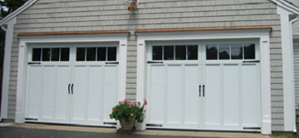 You can also get some great effects by positioning new garage door windows vertically.