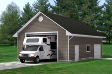 What Size Garage Door is Ideal for an RV or SUV?