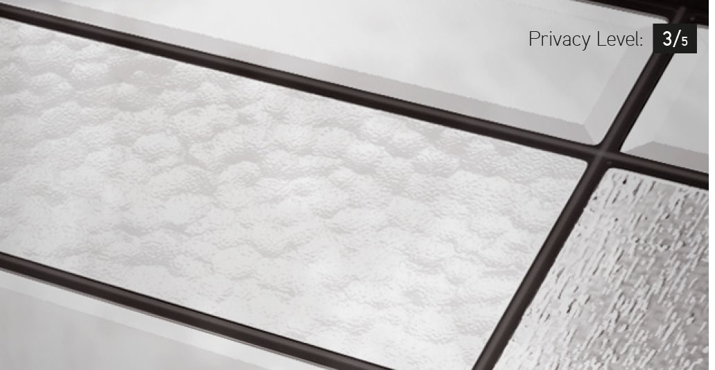 Celeste features structured geometry with 3 layered glasses