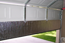 Does insulating a non-insulated garage door really make a difference?