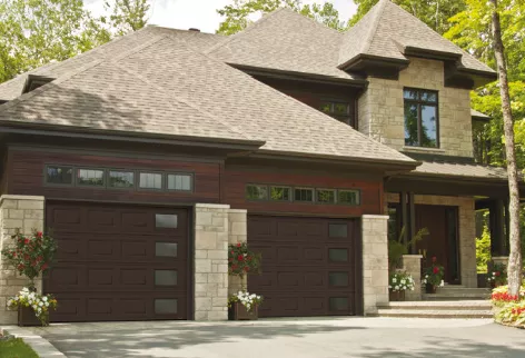 coordinating windows and decorative hardware