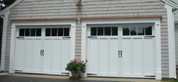 You can also get some great effects by positioning new garage door windows vertically.