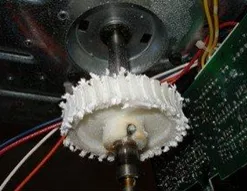 Worn Out Door Opener Gear